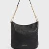 Gerard Darel Sac Hobo En Cuir Femme Noir Le Charlotte | Sacs A Bandouliere