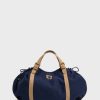 Gerard Darel Sac De Voyage En Toile Marine - 72H | L'Iconique 24H