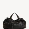 Gerard Darel Sac A Main En Cuir De Veau Noir - 72H | L'Iconique 24H