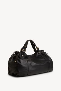 Gerard Darel Sac A Main En Cuir De Veau Noir - 72H | L'Iconique 24H